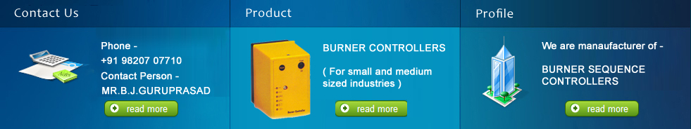 Oil Burner Controllers, Gas Burner Controller, Gas Burner Controllers, Burner Sequence Controllers, Mumbai, India